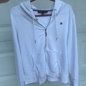 White lightweight authentic Tommy Hilfiger Jacket